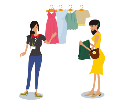 古着deワクチンの流れ-開発途上国での雇用促進