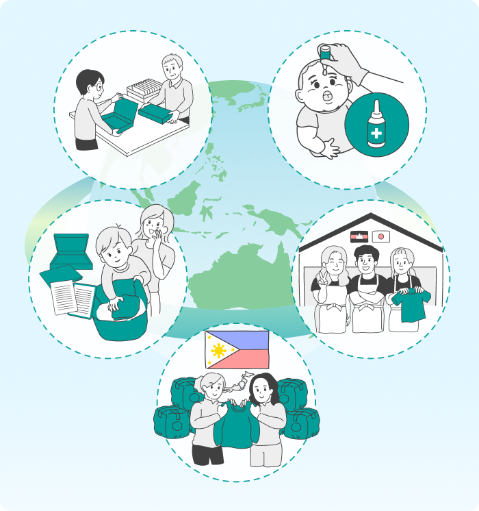 古着deワクチンがつなぐ「ひとの輪」