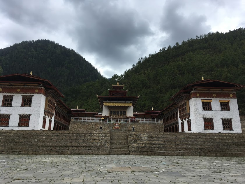 ブータン　僧院 外観